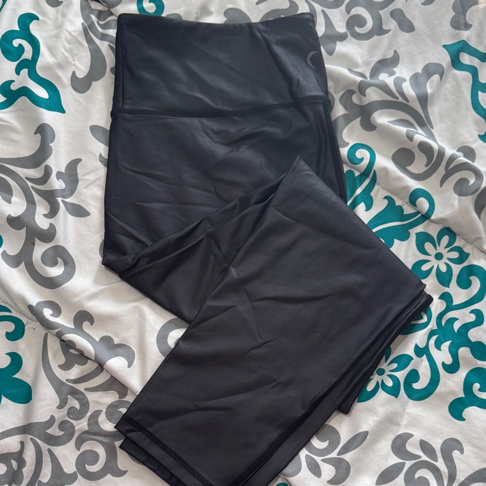 ZYIA Black Active Leggings with Branded Waistband